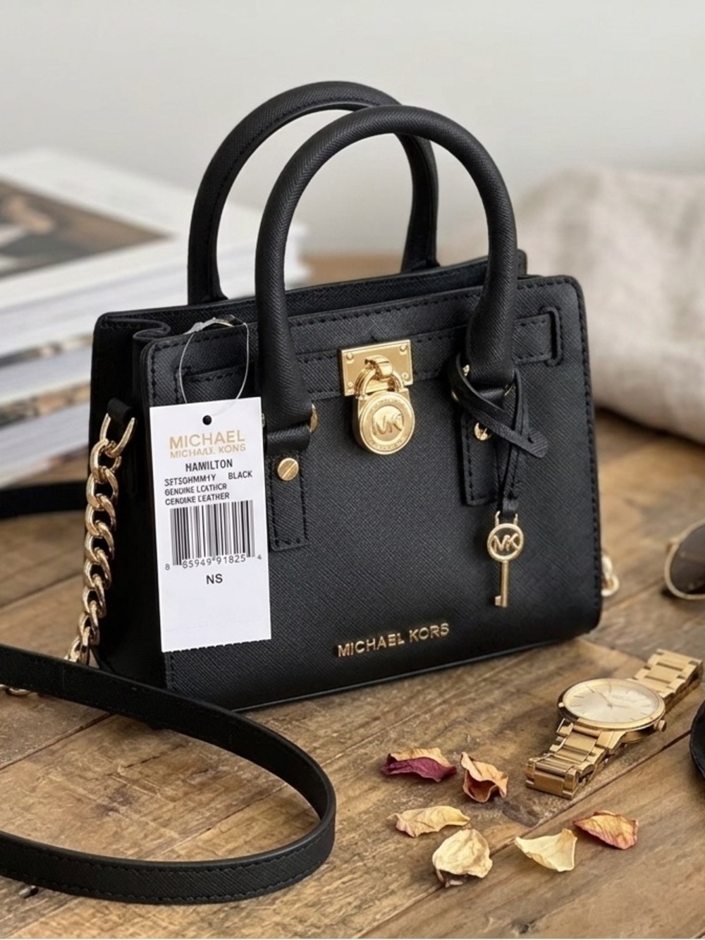 Michael Kors Hamilton Mini Messenger Crossbody Bag โ NWT